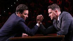 Channing Tatum, Joshua Topolsky, Julian McCullough Channing Tatum, Joshua Topolsky, Julian McCullough