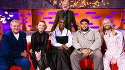 Hugh Bonneville, Lesley Manville, Lashana Lynch, Big Zuu, Sam Ryder Hugh Bonneville, Lesley Manville, Lashana Lynch, Big Zuu, Sam Ryder
