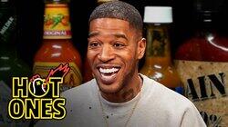 Kid Cudi Goes to the Moon While Eating Spicy Wings Kid Cudi Goes to the Moon While Eating Spicy Wings