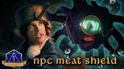 Adopting a (Meat Shield) NPC Adopting a (Meat Shield) NPC