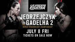 The Ultimate Fighter Finale Early Prelims: Joanna vs. Claudia The Ultimate Fighter Finale Early Prelims: Joanna vs. Claudia