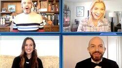 Paul Scheer, Lindsay Hubbard, & Hannah Berner Paul Scheer, Lindsay Hubbard, & Hannah Berner