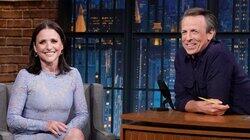 Julia Louis-Dreyfus, Theo James, Tico Torres Julia Louis-Dreyfus, Theo James, Tico Torres