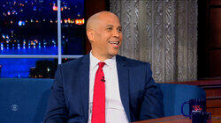 Sen. Cory Booker, Billie Eilish Sen. Cory Booker, Billie Eilish