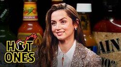 Ana de Armas Does Her Own Stunts While Eating Spicy Wings Ana de Armas Does Her Own Stunts While Eating Spicy Wings