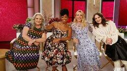 Sara Bareilles, Busy Philipps, Paula Pell, & Renée Elise Goldsberry, Nathalie Emmanuel Sara Bareilles, Busy Philipps, Paula Pell, & Renée Elise Goldsberry, Nathalie Emmanuel
