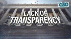 Lack of Transparency Lack of Transparency