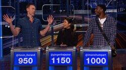 Kevin Durand, Ginger Gonzaga, Iman Shumpert Kevin Durand, Ginger Gonzaga, Iman Shumpert