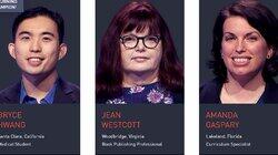 Bryce Hwang Vs. Jean Westcott Vs. Amanda Gaspary, show # 8302. Bryce Hwang Vs. Jean Westcott Vs. Amanda Gaspary, show # 8302.