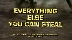 Everything Else You Can Steal Everything Else You Can Steal