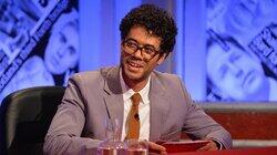 Richard Ayoade, Roisin Conaty, Robert Peston Richard Ayoade, Roisin Conaty, Robert Peston
