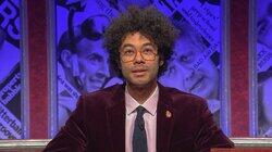 Richard Ayoade, Roisin Conaty, Andy Hamilton Richard Ayoade, Roisin Conaty, Andy Hamilton