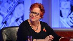 Jo Brand, Caroline Lucas, Richard Osman Jo Brand, Caroline Lucas, Richard Osman