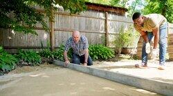Uneven Paver Patio, EV Charger Uneven Paver Patio, EV Charger