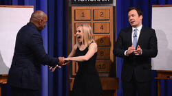 Kristen Bell, Steve Harvey, Demi Lovato Kristen Bell, Steve Harvey, Demi Lovato