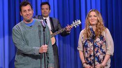 Drew Barrymore, Adam Sandler, Dierks Bentley Drew Barrymore, Adam Sandler, Dierks Bentley