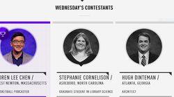 Loren Lee Chen Vs. Stephanie Cornelison Vs. Hugh Dinteman, Show # 7388. Loren Lee Chen Vs. Stephanie Cornelison Vs. Hugh Dinteman, Show # 7388.