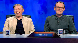 Rob Beckett, Claudia Winkleman, Mr. Swallow, Joe Wilkinson Rob Beckett, Claudia Winkleman, Mr. Swallow, Joe Wilkinson