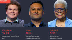 Jonathan Fisher Vs. Nima Aghili Vs. Connie Smith, show # 8425. Jonathan Fisher Vs. Nima Aghili Vs. Connie Smith, show # 8425.