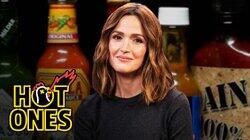 Rose Byrne Feels Crazy While Eating Spicy Wings Rose Byrne Feels Crazy While Eating Spicy Wings