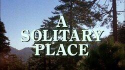 A Solitary Place