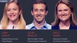 Leah Caglio Vs. Colin Beazley Vs. Emily Sands, show # 8324. Leah Caglio Vs. Colin Beazley Vs. Emily Sands, show # 8324.