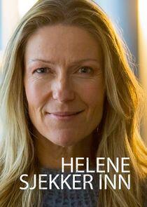 Helene sjekker inn Helene sjekker inn