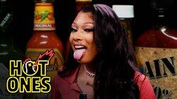 Megan Thee Stallion Turns Into Hot Girl Meg While Eating Spicy Wings Megan Thee Stallion Turns Into Hot Girl Meg While Eating Spicy Wings