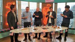 Richard Madeley, Sharon Rooney, Nish Kumar, Alex James Richard Madeley, Sharon Rooney, Nish Kumar, Alex James