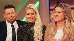 Ken Jeong, Maryse Mizanin, Mike 'The Miz' Mizanin, Madalen Mills Ken Jeong, Maryse Mizanin, Mike 'The Miz' Mizanin, Madalen Mills