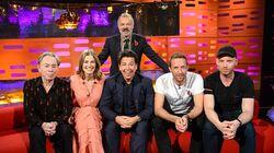 Rosamund Pike, Michael McIntyre, Andrew Lloyd Webber, Coldplay Rosamund Pike, Michael McIntyre, Andrew Lloyd Webber, Coldplay