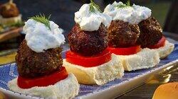 Meatball Slider Triple Threat