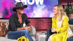 Tim McGraw, Kiernan Shipka, Isabela Merced Tim McGraw, Kiernan Shipka, Isabela Merced