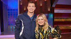 Jenna Dewan, Rob Gronkowski, Luis Fonsi Jenna Dewan, Rob Gronkowski, Luis Fonsi
