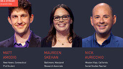 Matt Amodio Vs. Maureen Skehan Vs. Nick Auricchio, show # 8403. Matt Amodio Vs. Maureen Skehan Vs. Nick Auricchio, show # 8403.