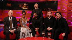 Sir Patrick Stewart, Ricky Gervais, Regina King, Chiwetel Ejiofor, Jack Savoretti Sir Patrick Stewart, Ricky Gervais, Regina King, Chiwetel Ejiofor, Jack Savoretti