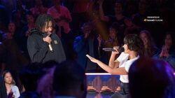Kat Graham vs. Shameik Moore and Nikki Glaser vs. Brad Williams Kat Graham vs. Shameik Moore and Nikki Glaser vs. Brad Williams