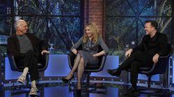 Madonna, Larry David, Ricky Gervais Madonna, Larry David, Ricky Gervais