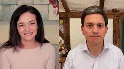 Sheryl Sandberg & David Miliband Sheryl Sandberg & David Miliband