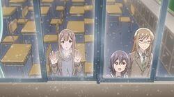 The High School Girl and the Foggy Window The High School Girl and the Foggy Window