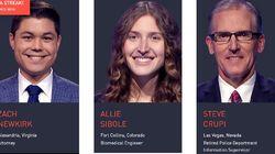 Zach Newkirk Vs. Allie Sibole Vs. Steve Crupi, show # 8261. Zach Newkirk Vs. Allie Sibole Vs. Steve Crupi, show # 8261.