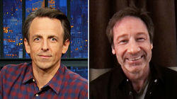 David Duchovny, Elizabeth Olsen, Wright Thompson David Duchovny, Elizabeth Olsen, Wright Thompson