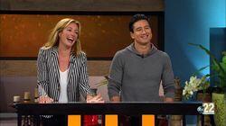Mario Lopez & Cat Deeley Mario Lopez & Cat Deeley