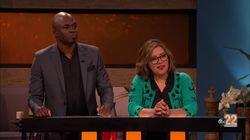 Cristela Alonzo & Wayne Brady Cristela Alonzo & Wayne Brady