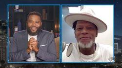 D.L. Hughley, Bubba Wallace, guest host Anthony Anderson D.L. Hughley, Bubba Wallace, guest host Anthony Anderson