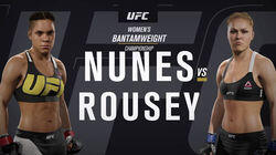 UFC 207: Nunes vs. Rousey UFC 207: Nunes vs. Rousey