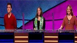 James Holzhauer Vs. Hannah Piersoncompeau Vs. Lorelle Anderson, show # 7908. James Holzhauer Vs. Hannah Piersoncompeau Vs. Lorelle Anderson, show # 7908.
