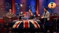 Jimmy Carr, Robert Webb and Andrew Maxwell Jimmy Carr, Robert Webb and Andrew Maxwell