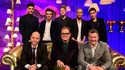 Russell Brand, Derren Brown, Adam Hills, The Wanted Russell Brand, Derren Brown, Adam Hills, The Wanted