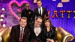 Tom Hiddleston, Joan Collins, James Corden, Tinie Tempah feat. John Martin